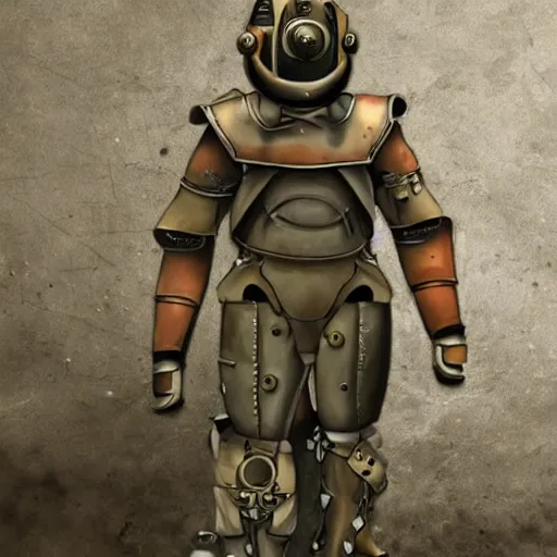 Image similar to maschinen krieger armored mechanized walking suit in the style of kallamity luca zampriolo