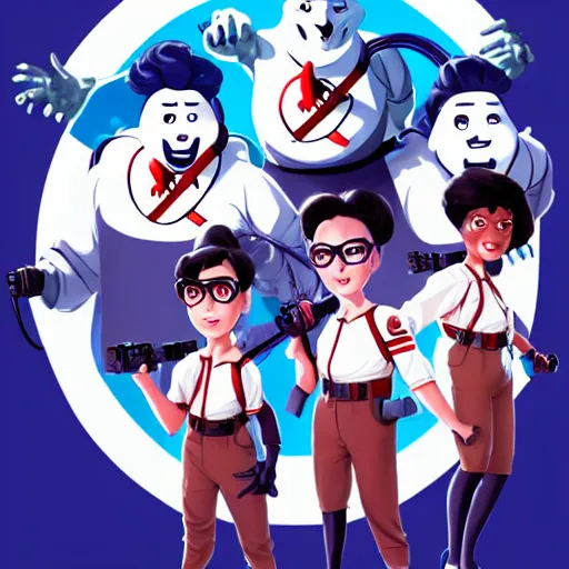 Image similar to face icon stylized minimalist ghostbusters, loftis, cory behance hd by jesper ejsing, by rhads, makoto shinkai and lois van baarle, ilya kuvshinov, rossdraws global illumination