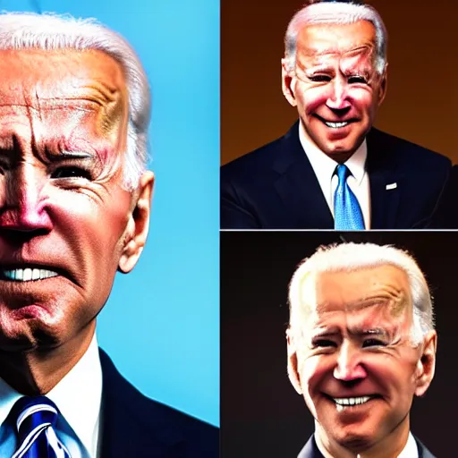 Prompt: translucent joe biden