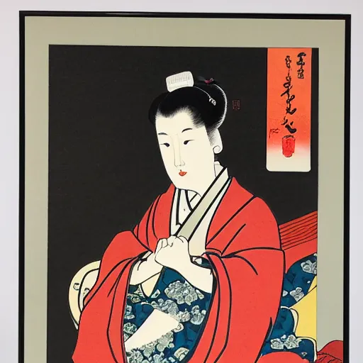 Prompt: ukiyoe portrait