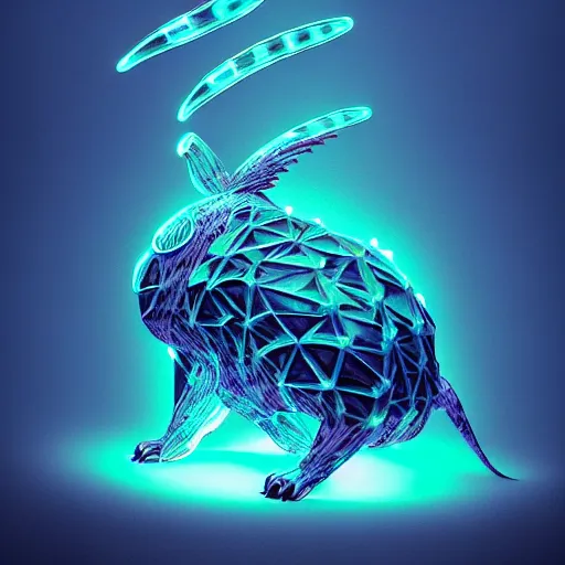 Image similar to ( psychic pokemon ) creature creature in a alaska, bioluminescent bioluminescent translucent translucent : : by michal karcz, daniel merriam, victo ngai and guillermo del toro : : ornate, dynamic, particulate, intricate, elegant, highly detailed, centered, artstation, smooth, sharp focus, octane render, 3 d