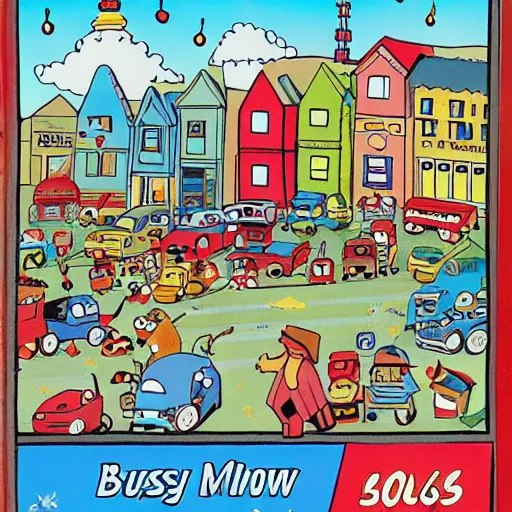 Image similar to Busytown, by Neil Freeman
