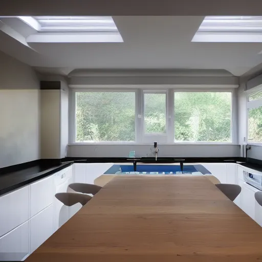 Image similar to roof skylight with led strip light surround, realistic, photography, home and garden, houzz, highly detailed, 8k,