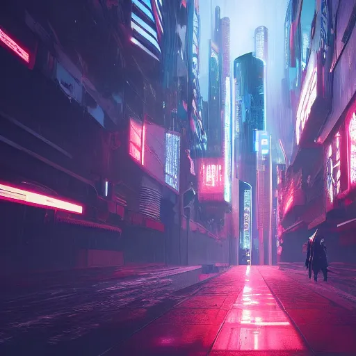 Prompt: a journey through a computer's nightmare, cyberpunk, 4 k,