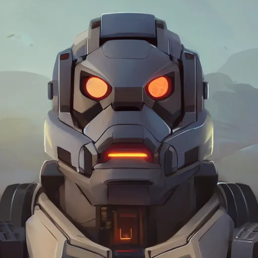 Image similar to face icon stylized minimalist mechwarrior, loftis, cory behance hd by jesper ejsing, by rhads, makoto shinkai and lois van baarle, ilya kuvshinov, rossdraws global illumination