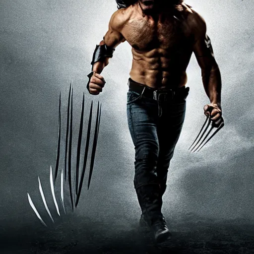 Prompt: Ricardo Arjona as Wolverine, 8k, movie poster