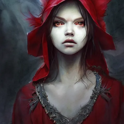 Image similar to portrait, anthropomorphic cardinal girl, druid, watercolor, dramatic lighting, cinematic, establishing shot, extremely high detail, foto realistic, cinematic lighting, pen and ink, intricate line drawings, by Yoshitaka Amano, Ruan Jia, Kentaro Miura, Artgerm, post processed, concept art, artstation, matte painting, style by eddie mendoza, raphael lacoste, alex ross,