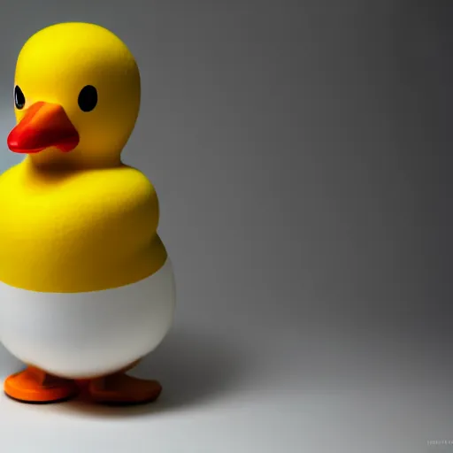 Prompt: rubber ducky, studio lighting