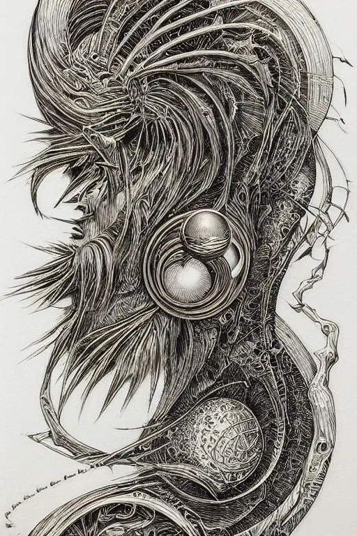 Image similar to tinnitus, by aaron horkey