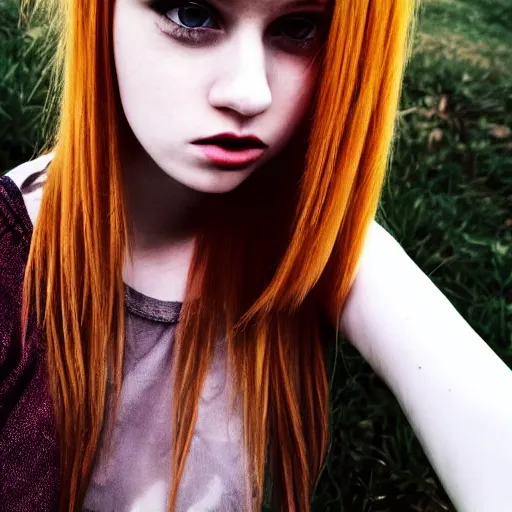 girls with orange hair tumblr