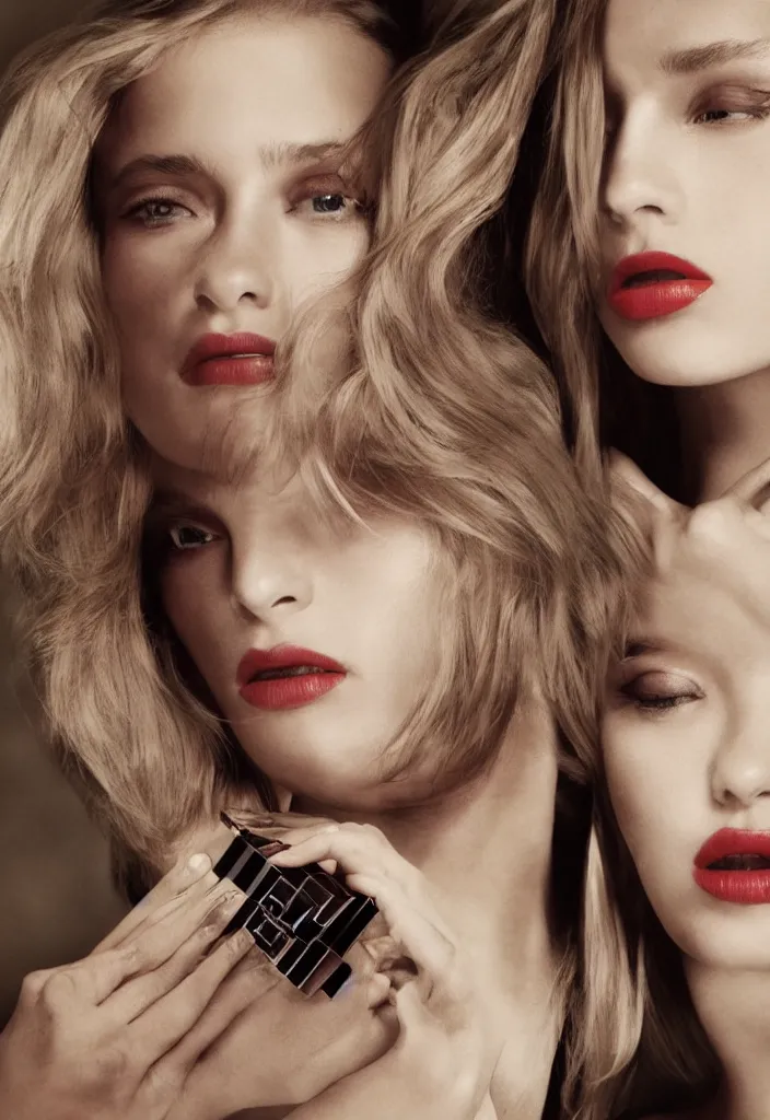 Image similar to Valentino advertising campaign