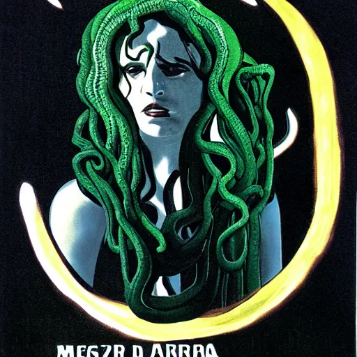 Image similar to medusa by dario argento