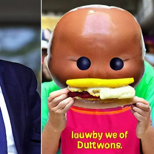 Image similar to peter dutton has revealed he was bombarded with text messages after he was pictured awkwardly eating a dagwood dog at a carnival