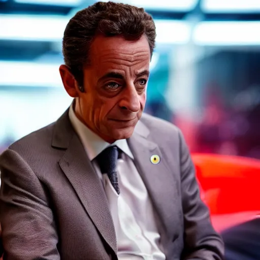 Prompt: cyborg Nicolas Sarkozy in a cyberpunk city, neon lights, award wining photograph, 8K UHD, very very very very very very very very very very very very very very very very very very very very very beautiful