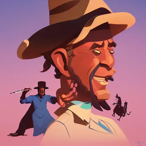 Image similar to face icon stylized minimalist blazing saddles, loftis, cory behance hd by jesper ejsing, by rhads, makoto shinkai and lois van baarle, ilya kuvshinov, rossdraws global illumination