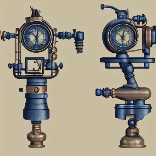 Prompt: ophthalmoscope, steampunk, blueprints, vintage, sketch, photorealistic, intricate, detailed, 4k, octane render