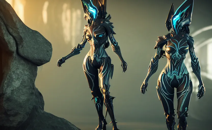 Image similar to in-game screenshot of female Saryn Warframe, 8k resolution, 3d render, Unreal Engine, octane render, ray tracing, Unity, highly detailed, high quality, UHD