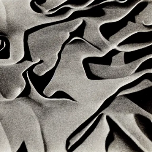 Image similar to Materiel love, claymation, by Lucien Clergue