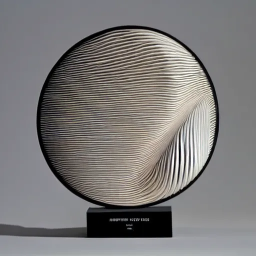 Prompt: whole tone scale sculpture, award - winning, 3 3 mm photo