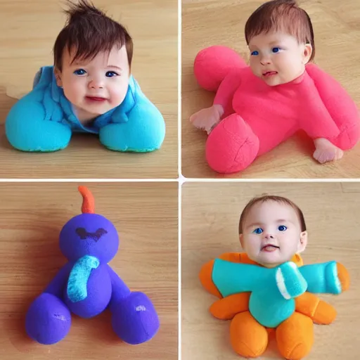 Image similar to cute fantasy baby toys