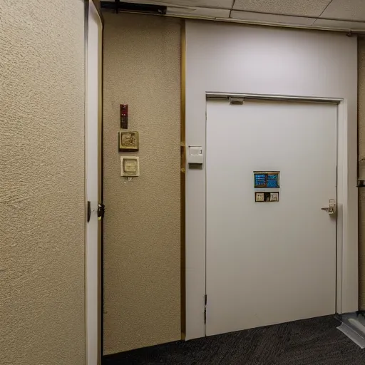 Image similar to the escape door of the backrooms