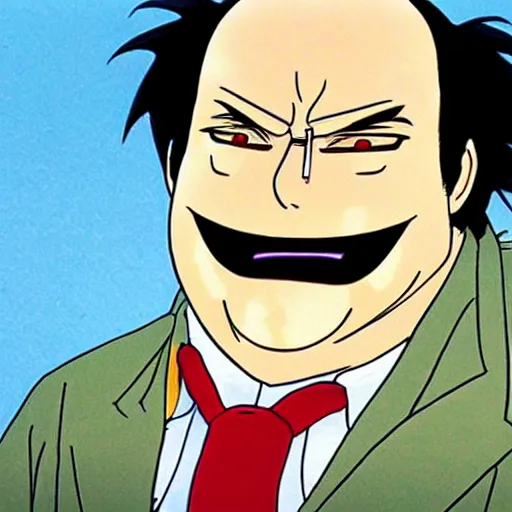 Image similar to greg davies in an anime style by eiichiro oda, hayao miyazaki, rumiko takahashi