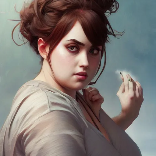 Prompt: ultra realistic illustration, skinny rebel wilson anime, intricate, elegant, highly detailed, digital painting, artstation, concept art, smooth, sharp focus, illustration, art by artgerm and greg rutkowski and alphonse mucha