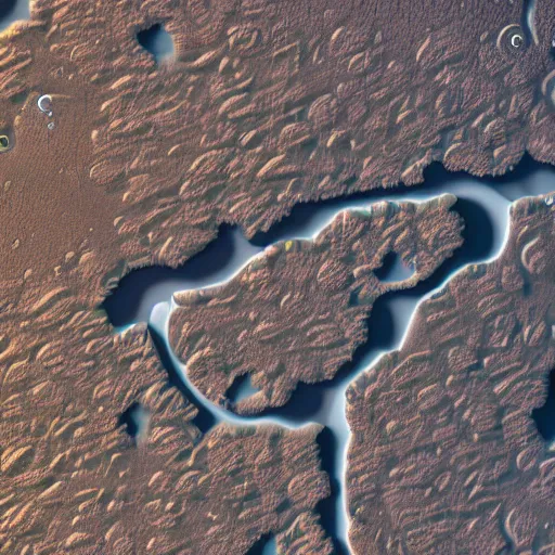 Prompt: A city on mars 4k detail