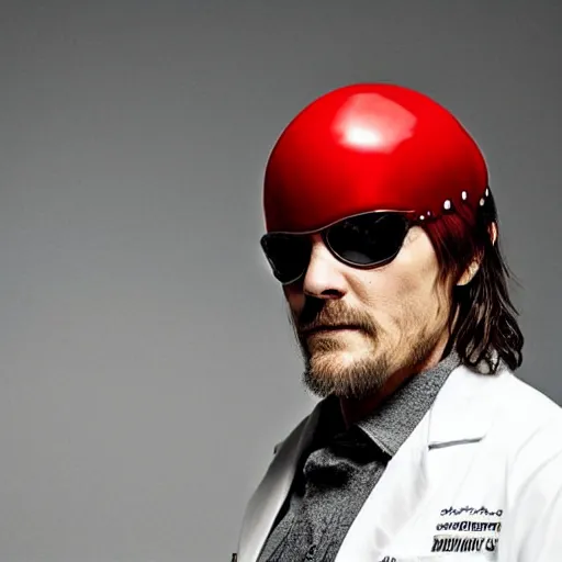 Image similar to Norman Reedus as... Dr. Robotnik