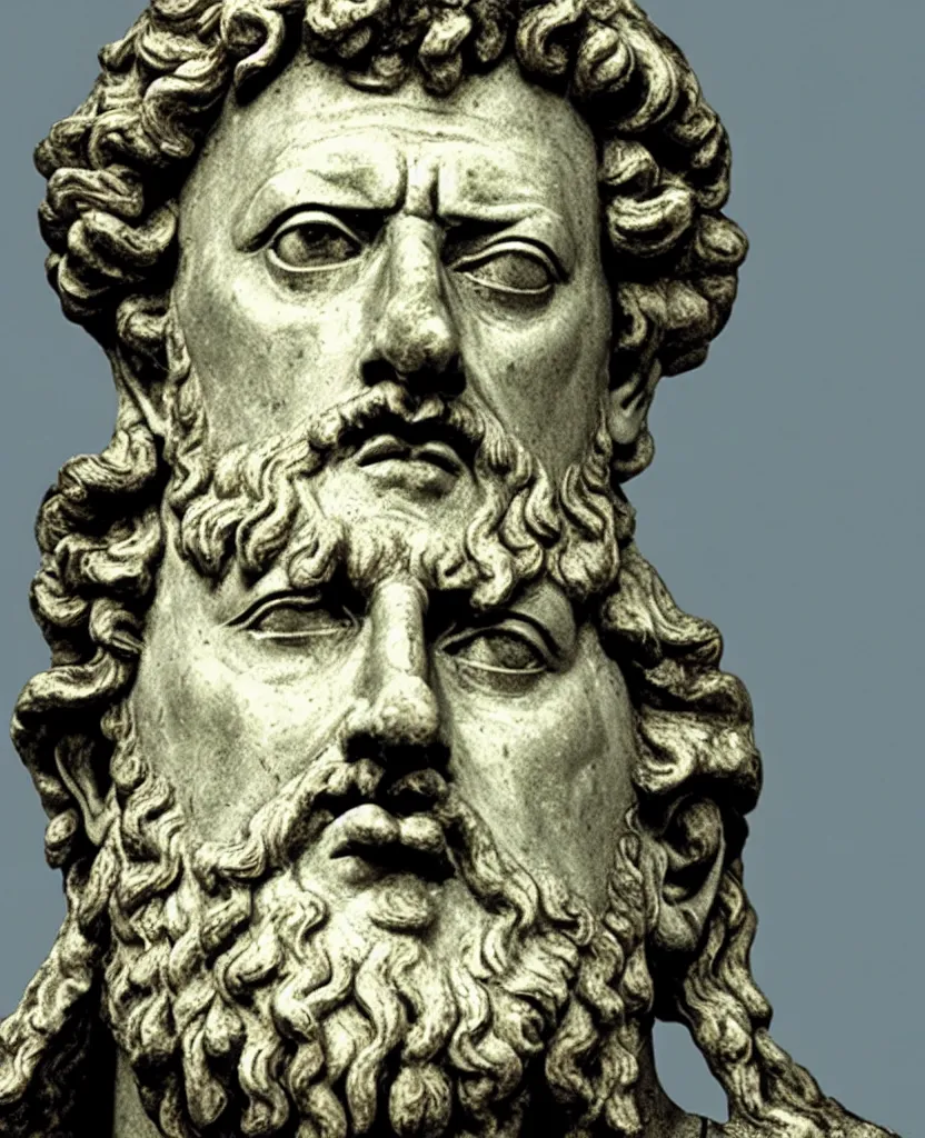 Prompt: marcus aurelius the last good emperor of rome, clown face