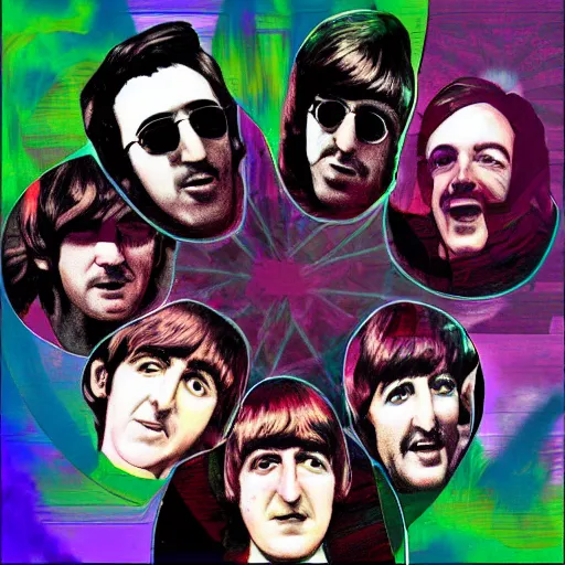 The beatles, digital art | Stable Diffusion | OpenArt