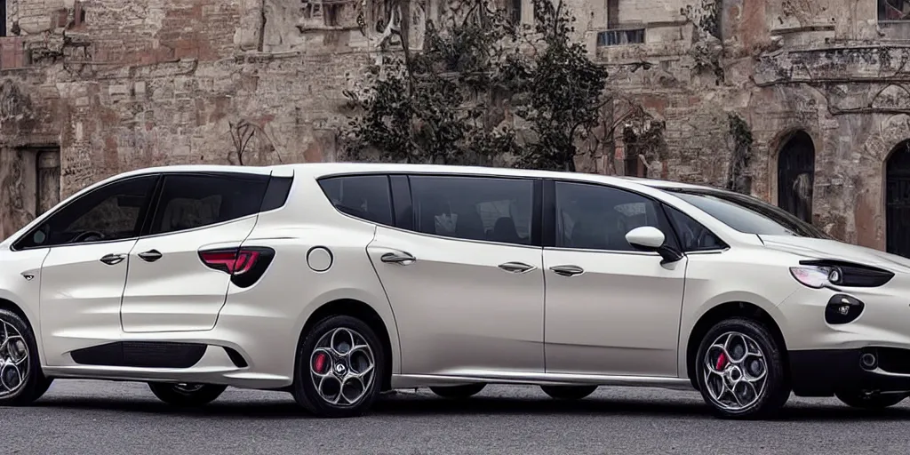 Image similar to “2022 Alfa Romeo Minivan”