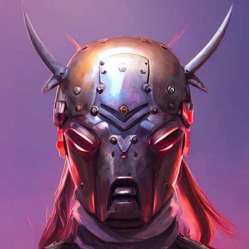 Image similar to cyberpunk viking helmet mask warrior goddess robot ninja fantasy, art gta 5 cover, official fanart behance hd artstation by jesper ejsing, by rhads, makoto shinkai and lois van baarle, ilya kuvshinov, ossdraws