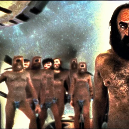 Prompt: an hdr photo of zardoz in the movie 2 0 0 1 a space odyssey cinematic large format