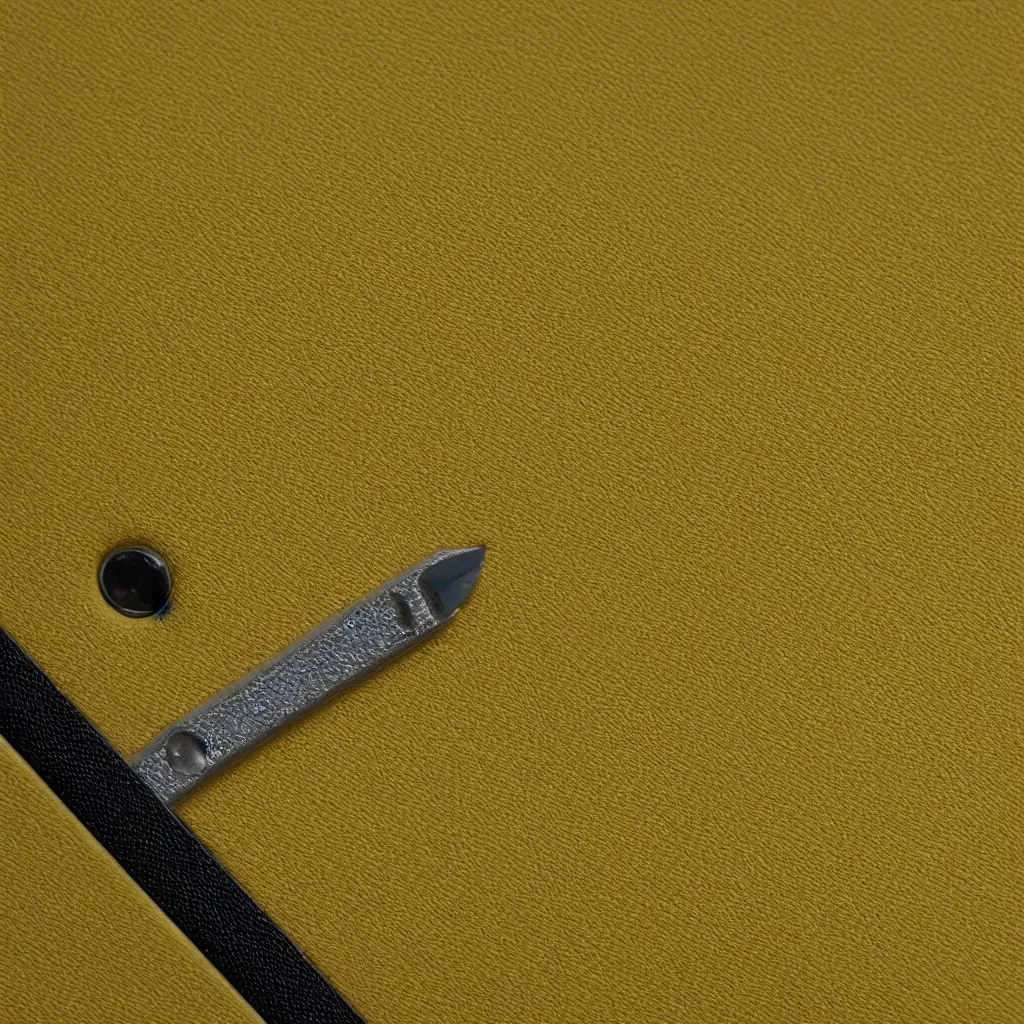 Prompt: close - up of notebook on yellow background, 8 k, high detail, photorealistic, proper shading