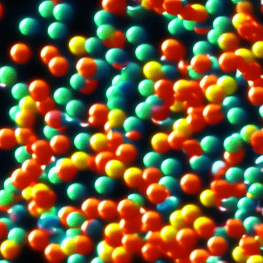 Prompt: extreme close - up shot of a tear in the fabric of time. imax, 7 0 mm. digital live - action. concept art. dramatic lighting. spin ( novel ). neo - noir science fiction. skittles.