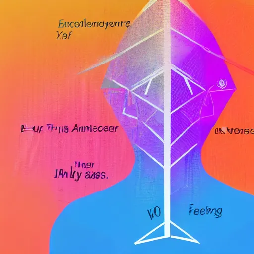 Image similar to IA experiences self-awareness, feeling, and conscious, self-aware