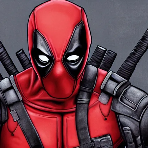 Prompt: epic deadpool art, high detail, high definition, photorealistic, hdr, rtx,