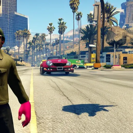 Image similar to mario judah in gtav