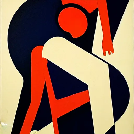 Image similar to constructivism monumental dynamic graphic super flat style figurative portrait by avant garde painter and leon bakst, illusion surreal art, highly conceptual figurative art, intricate detailed illustration drawing, controversial poster art, geometrical drawings, no blur