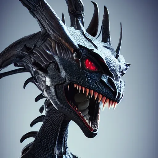 Prompt: stunning cinematic elegant body shot with an upward angle, of a beautiful hot anthropomorphic robot female dragon, well designed highly detailed cute female dragon head with slick eyes, looking back at the camera with a smirk, well armored, detailed claws, high quality, HD octane render, fantasy, furry art, Artstation, Deviantart, Furaffinity