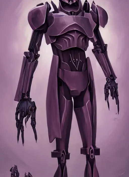 Image similar to General Grievous wearing a dark purple suit, elegant, digital painting, concept art, smooth, sharp focus, illustration, from StarCraft by Ruan Jia and Mandy Jurgens and Artgerm and William-Adolphe Bouguerea