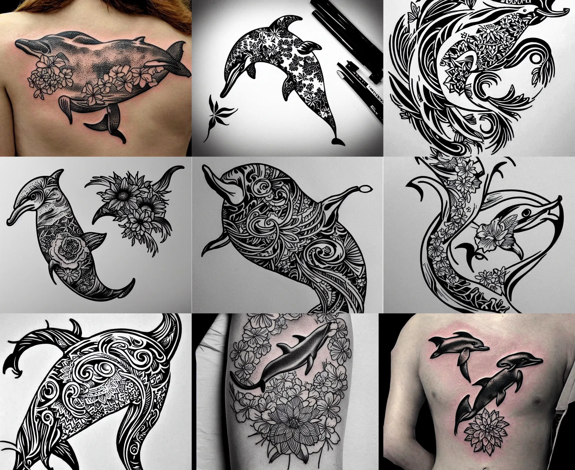 Tattoo InkJet Stencil Printing Service, Joker Tattoo Supply