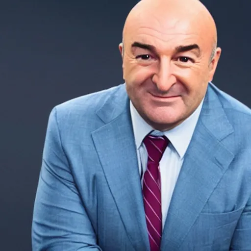 Image similar to Kevin O'Leary in a Pixar movie