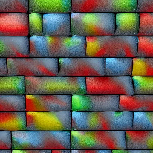 Image similar to a texture of colorful recycled plastic texture, texture for 3d, pbr, pbr texture, cg, with out shading