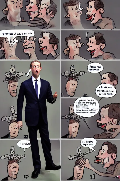 Image similar to overlord zuckerberg