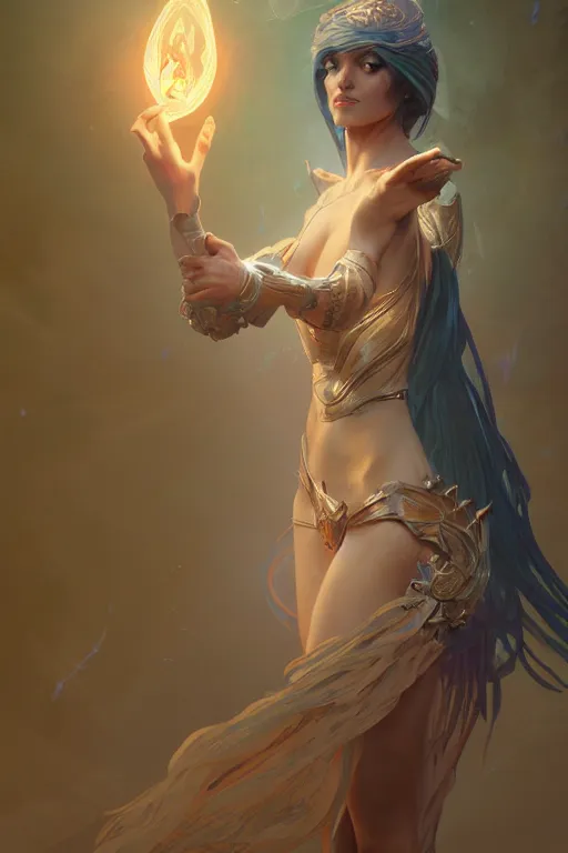 Prompt: beautiful sorceress, accurate anatomy, only two hands, highly detailed, digital painting, artstation, concept art, smooth, sharp focus, illustration, Unreal Engine 5, 8K, art by ross tran and greg rutkowski and alphonse Mucha