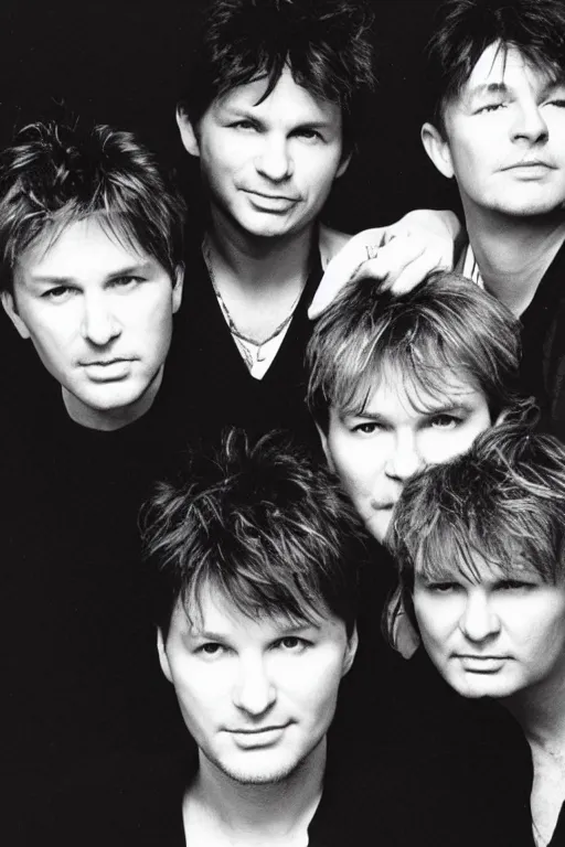 Image similar to a - ha band, chubby