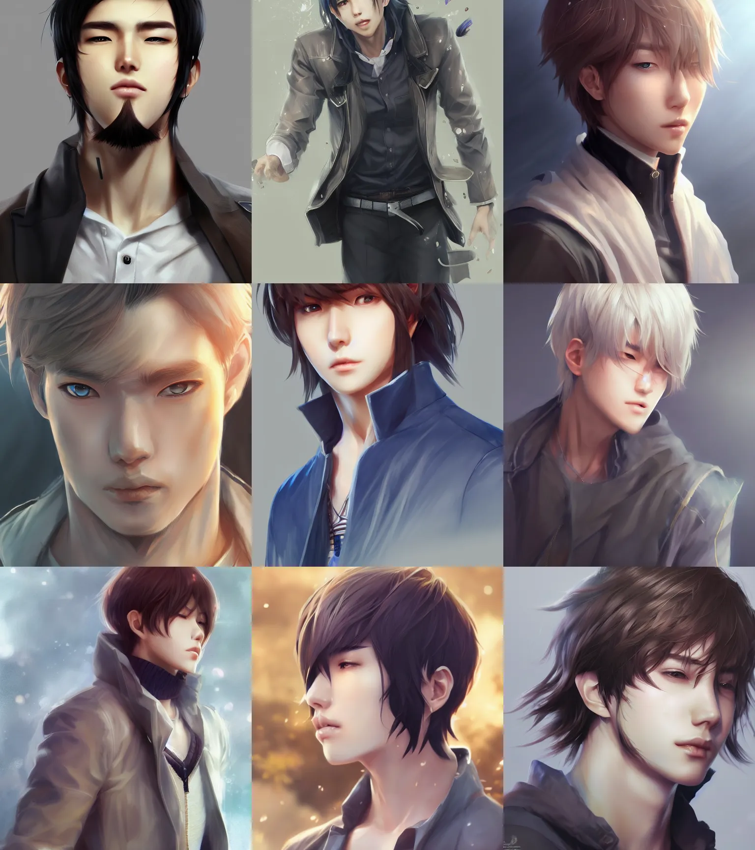 Prompt: realistic beautiful gorgeous natural Persona 3 male protagonist art drawn full HD 4K highest quality in artstyle by professional artists WLOP, Taejune Kim, yan gisuka, JeonSeok Lee, artgerm, Ross draws, Zeronis, Chengwei Pan on Artstation