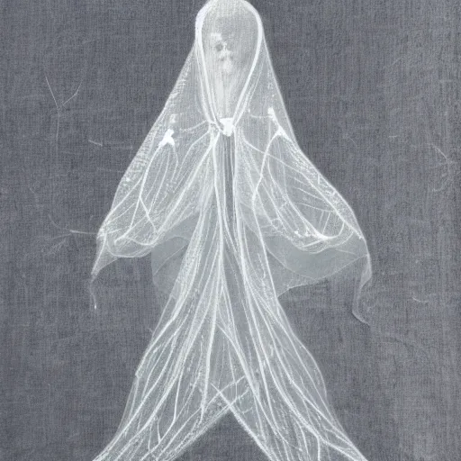 Image similar to a lace ghost